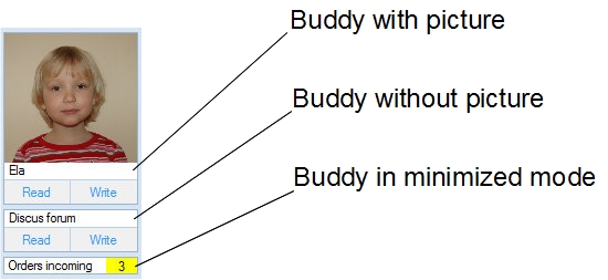 Buddy modes